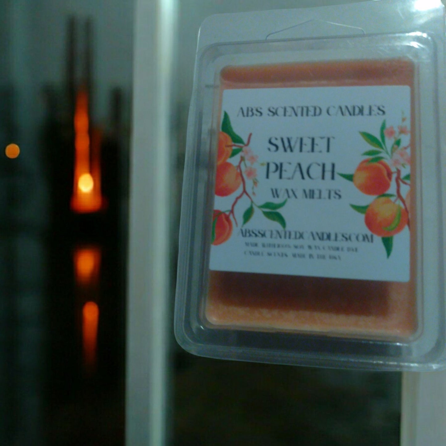 Sweet Peach Scented Wax melts