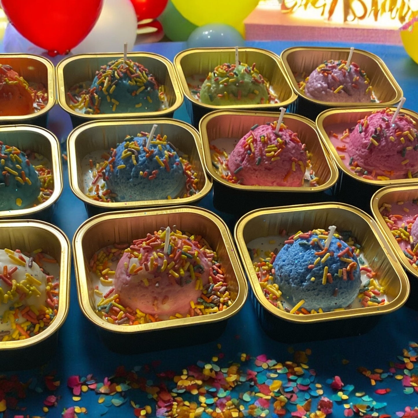 Ice cream cake -bowl