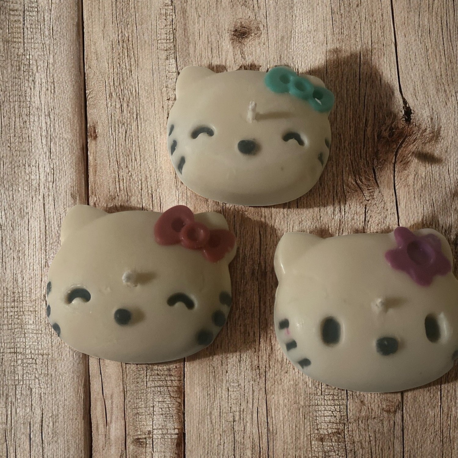 Realistic food , characters & pillars Candles