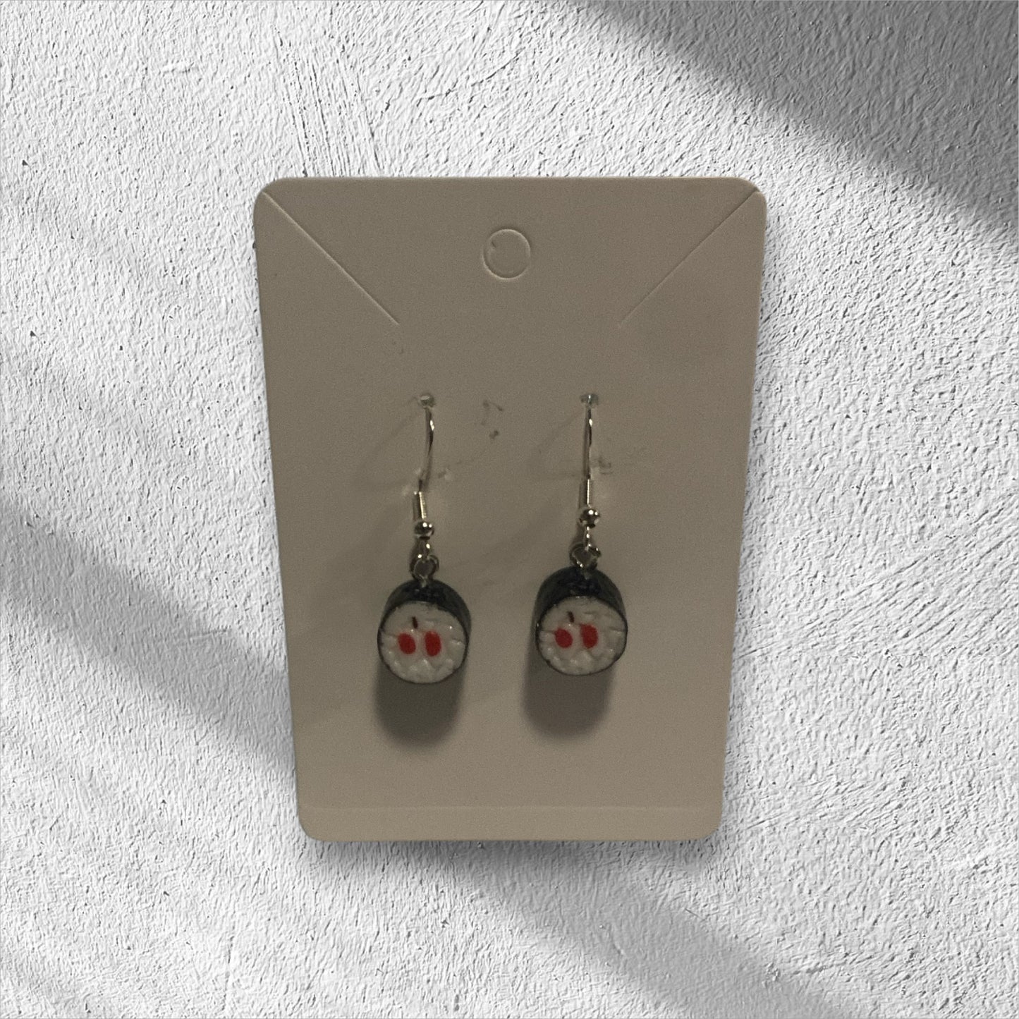 Sushi earrings