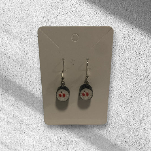 Sushi earrings