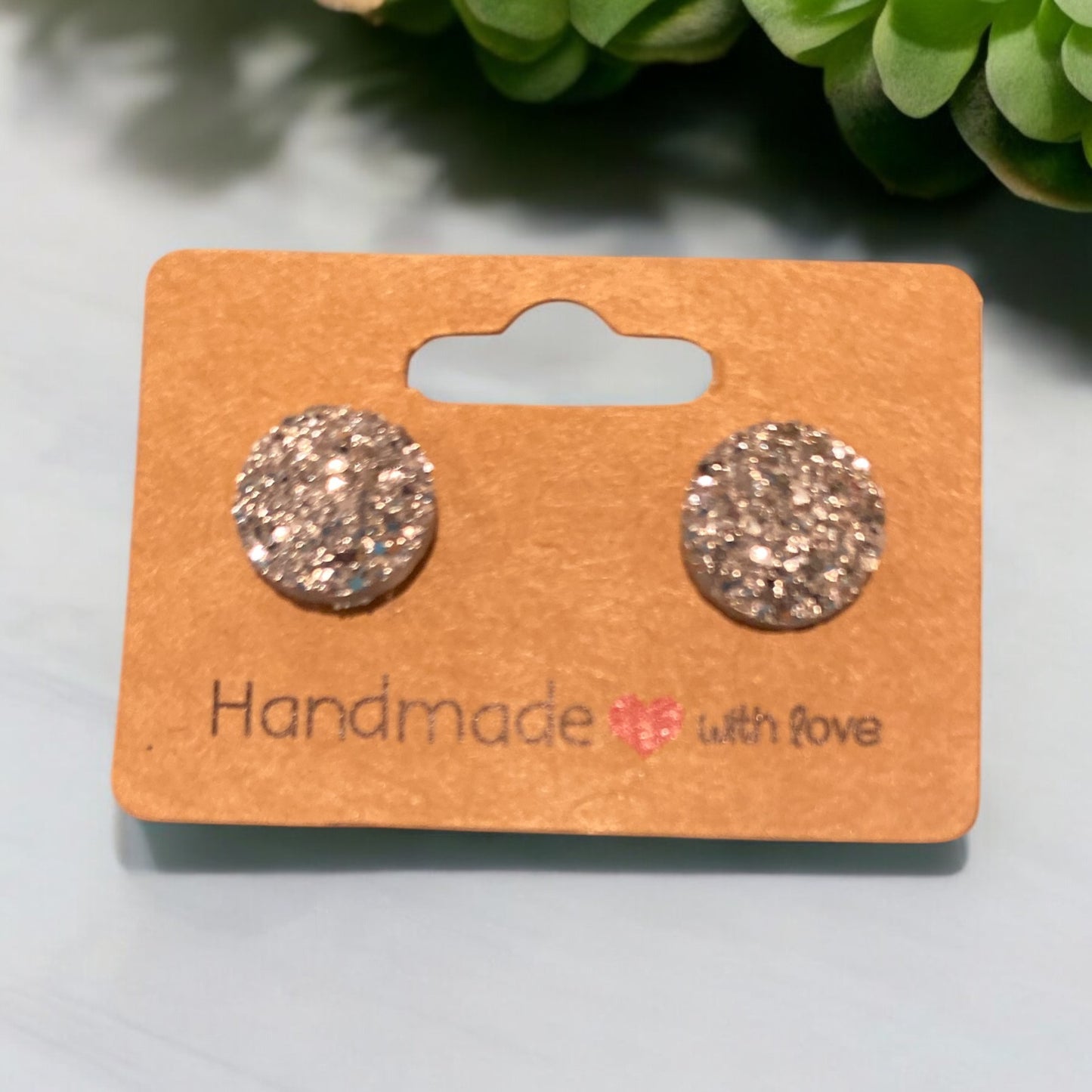 sparkling earrings