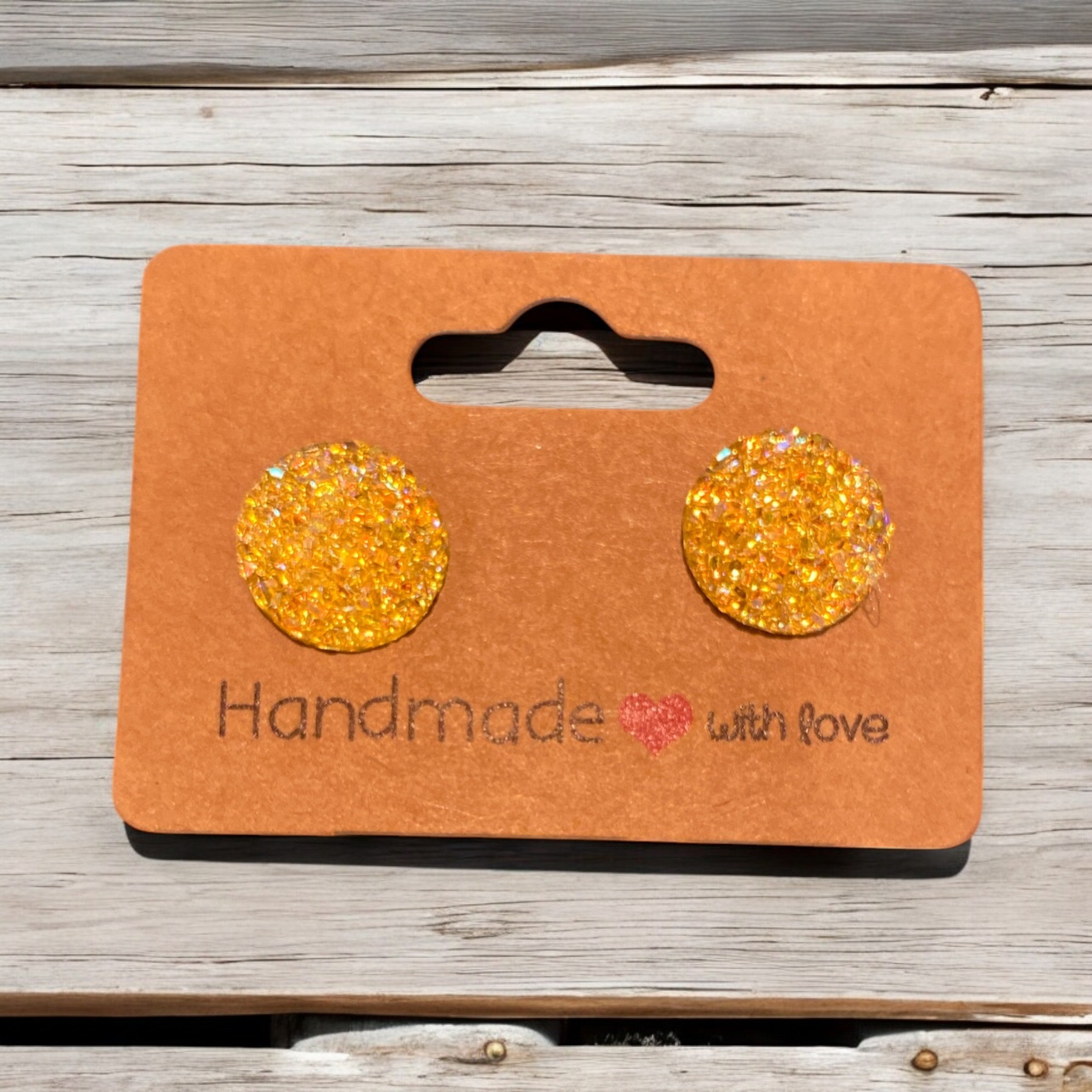 sparkling earrings