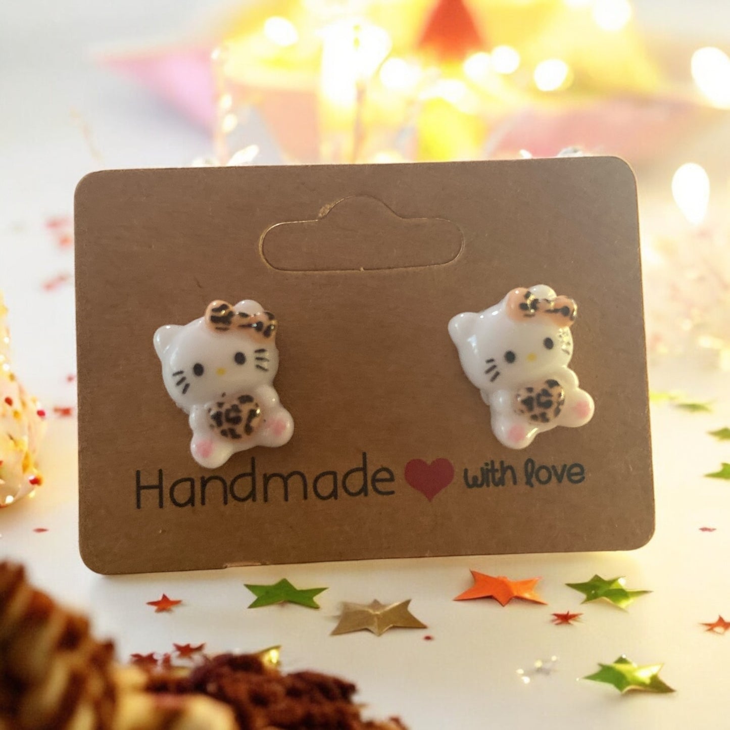 Hello Kitty Leopard print Erring