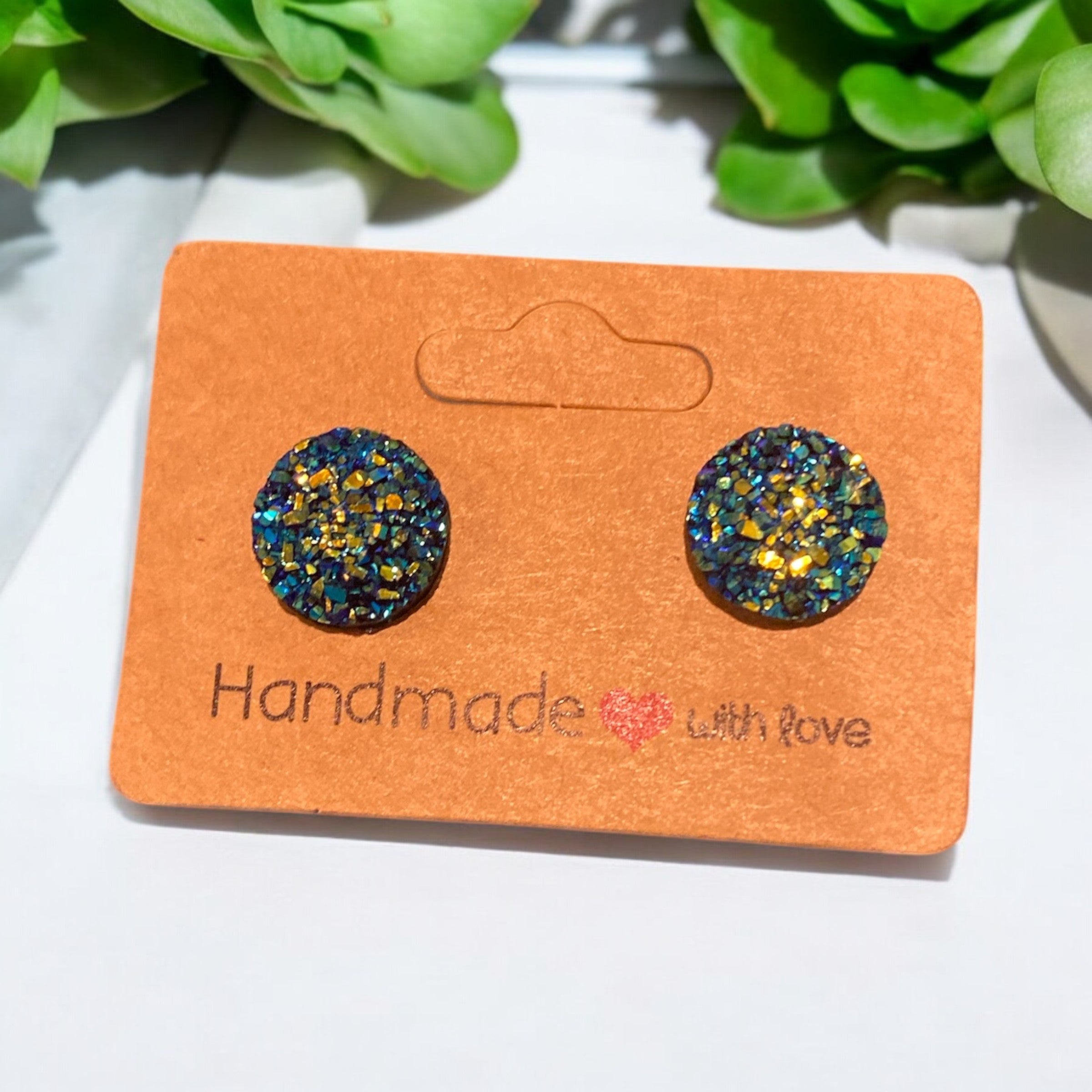 sparkling earrings