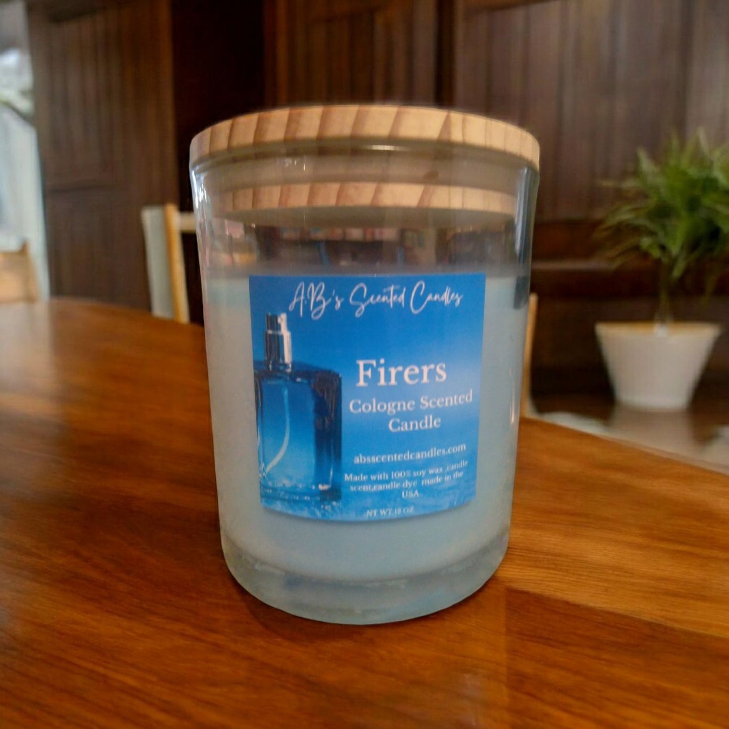 Firers Cologne  Candle