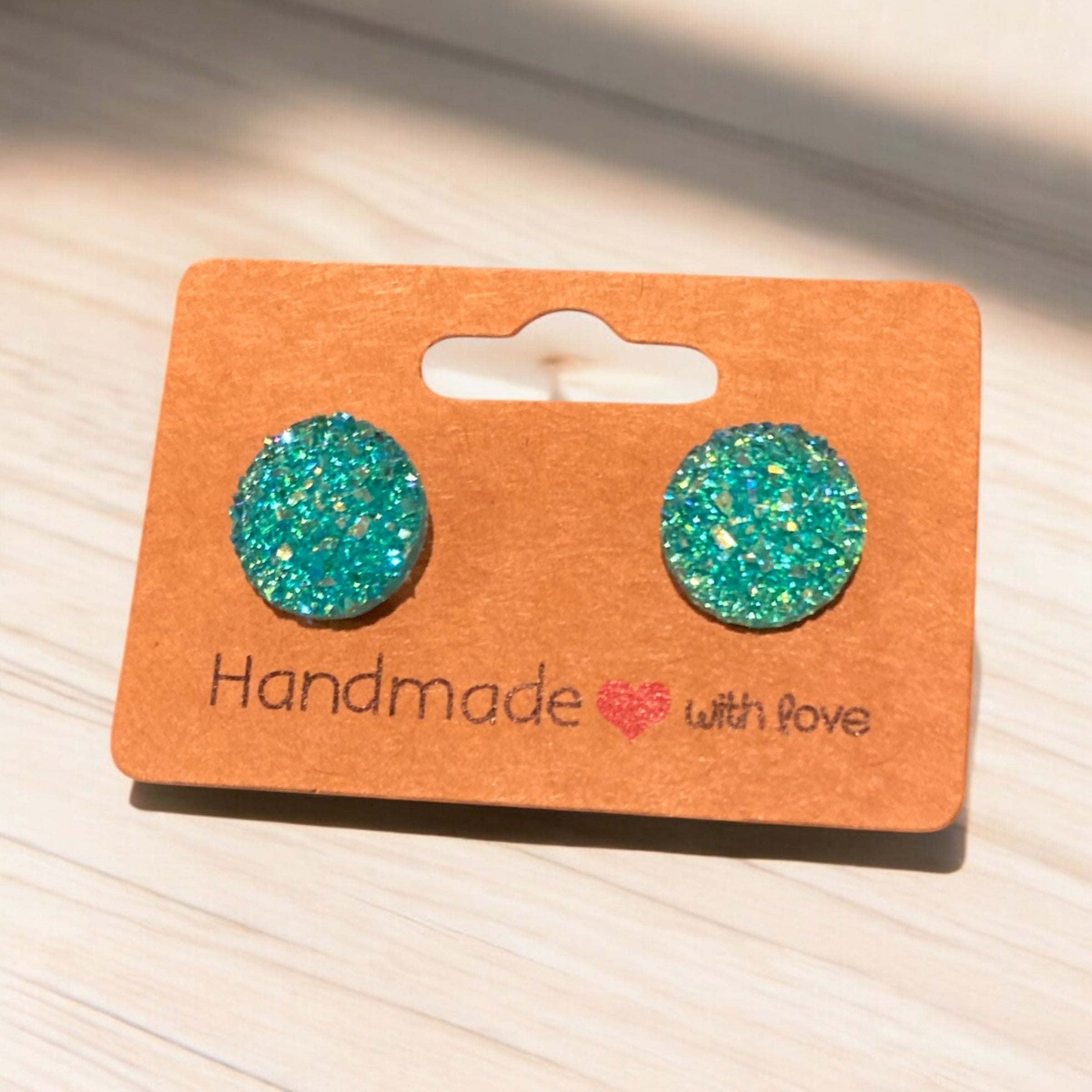 sparkling earrings