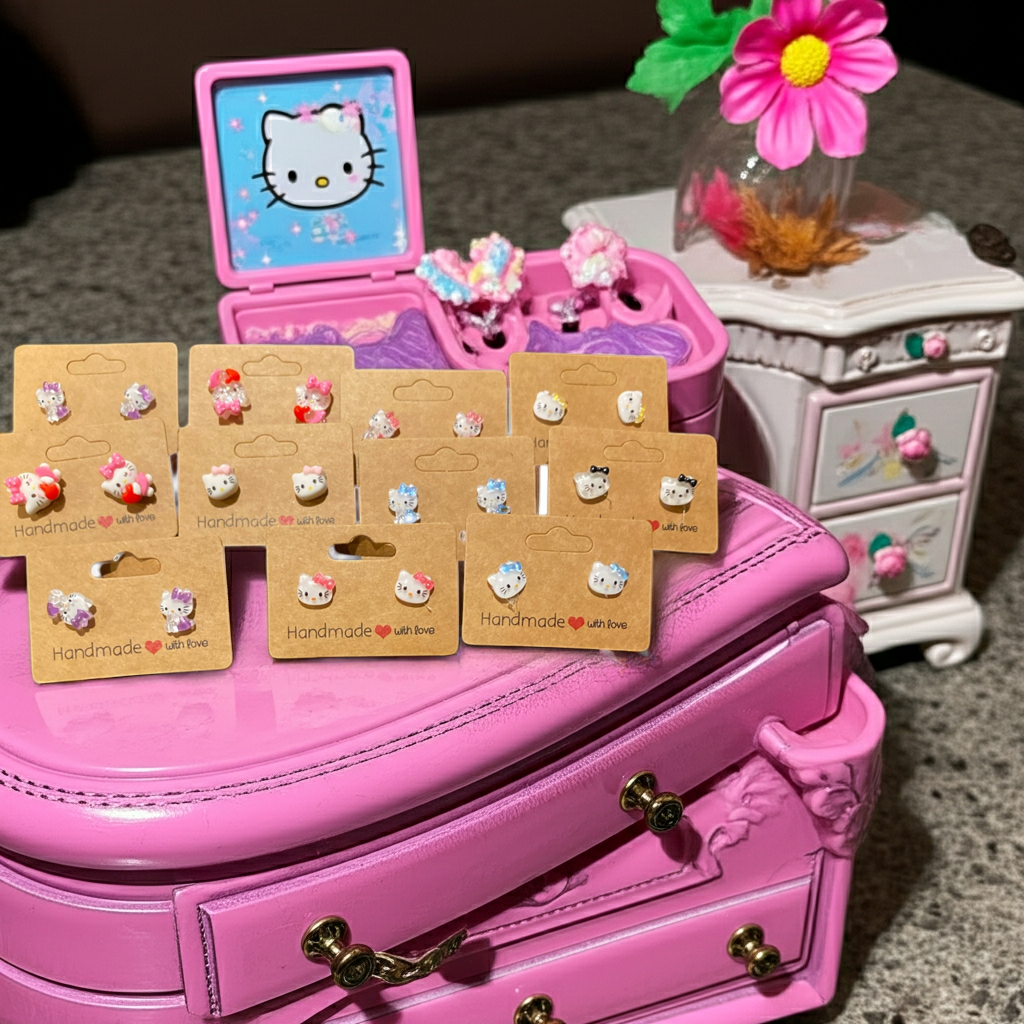 Hello Kitty earrings