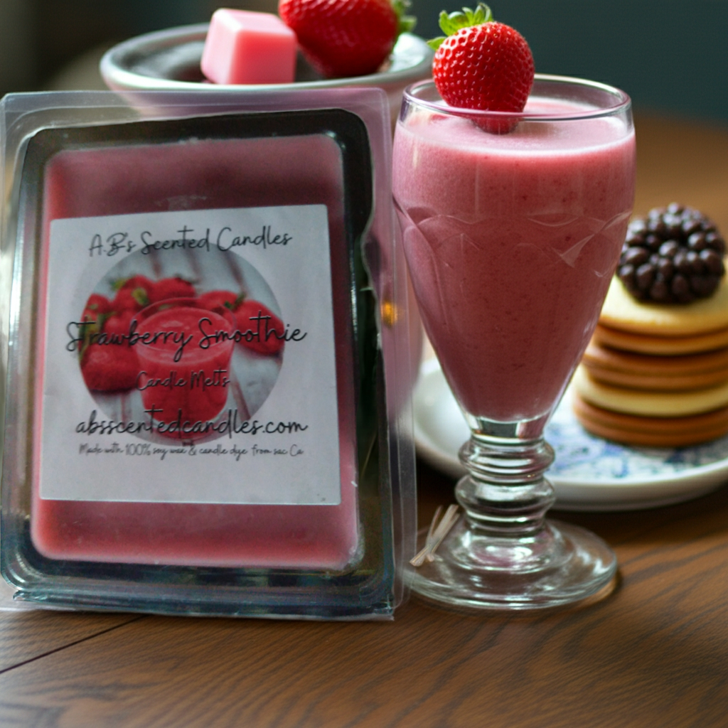 Strawberry Smoothie candle melts