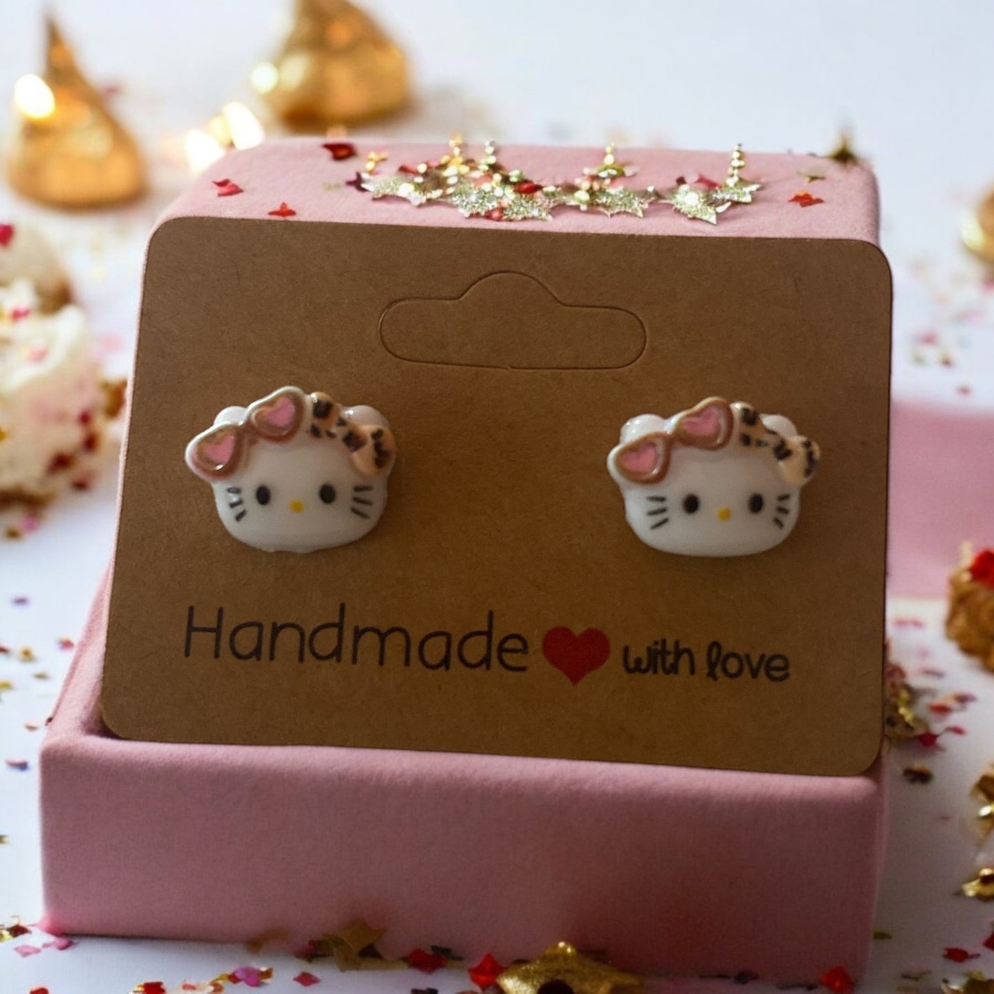 Hello Kitty Leopard print Erring