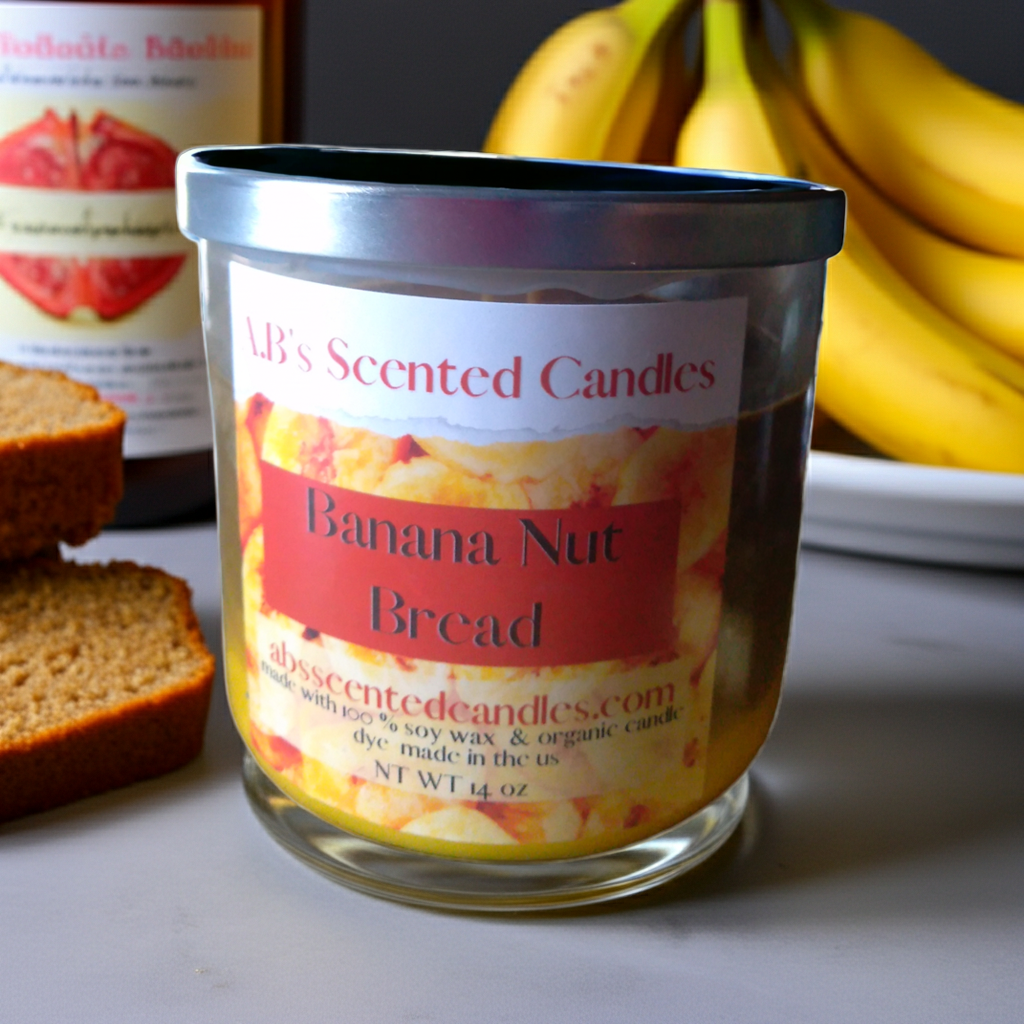 Banana Nut Bread Scented Candles