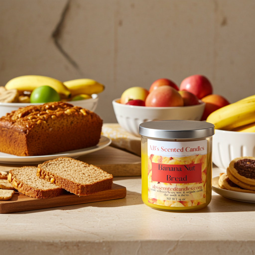 Banana Nut Bread Scented Candles