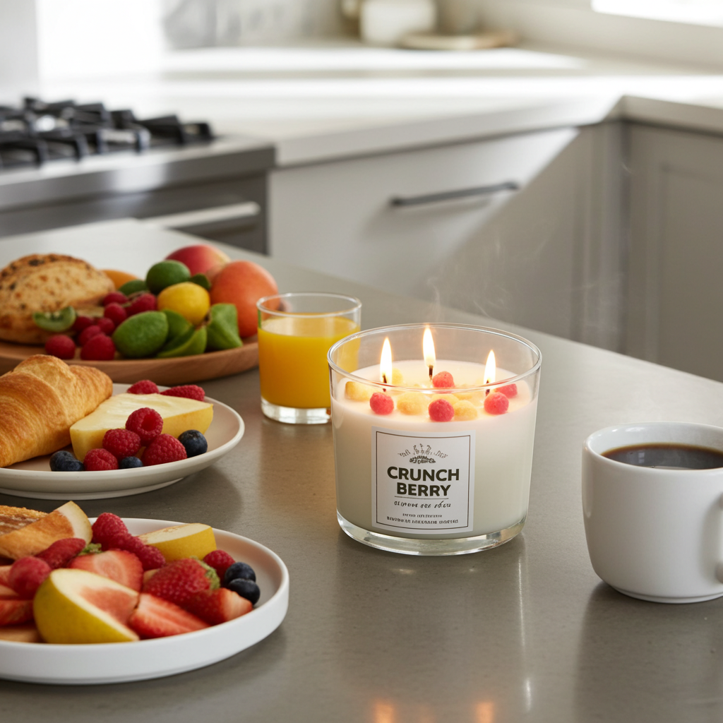 crunch Berries Cereal Scented candle