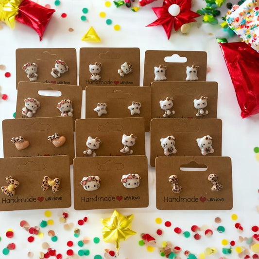 Hello Kitty Leopard print Erring