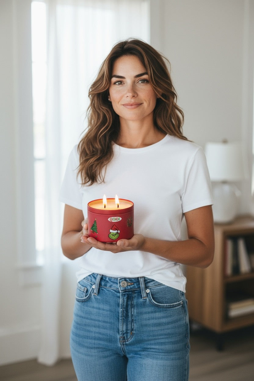 Grinch Scented Candles