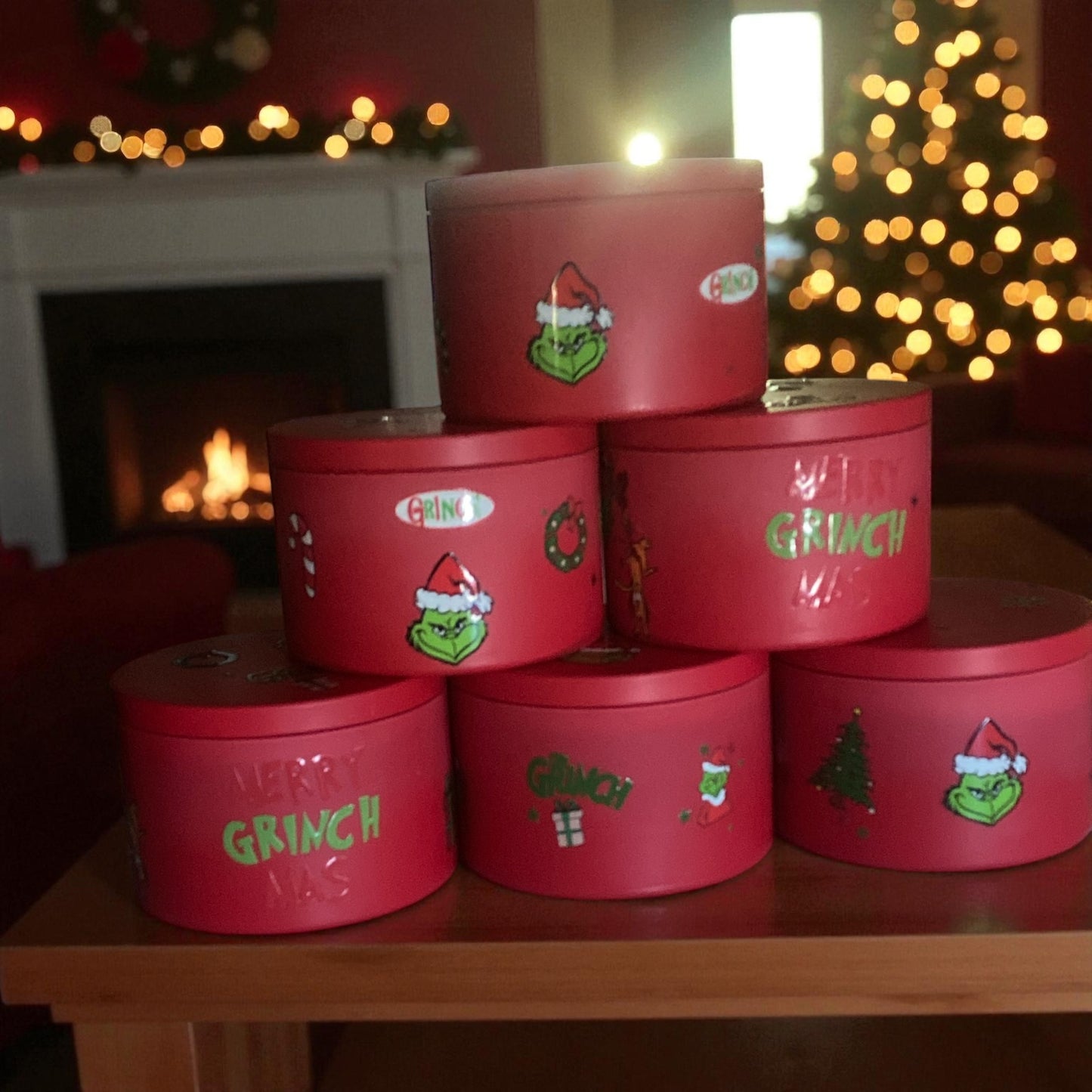 Grinch Scented Candles