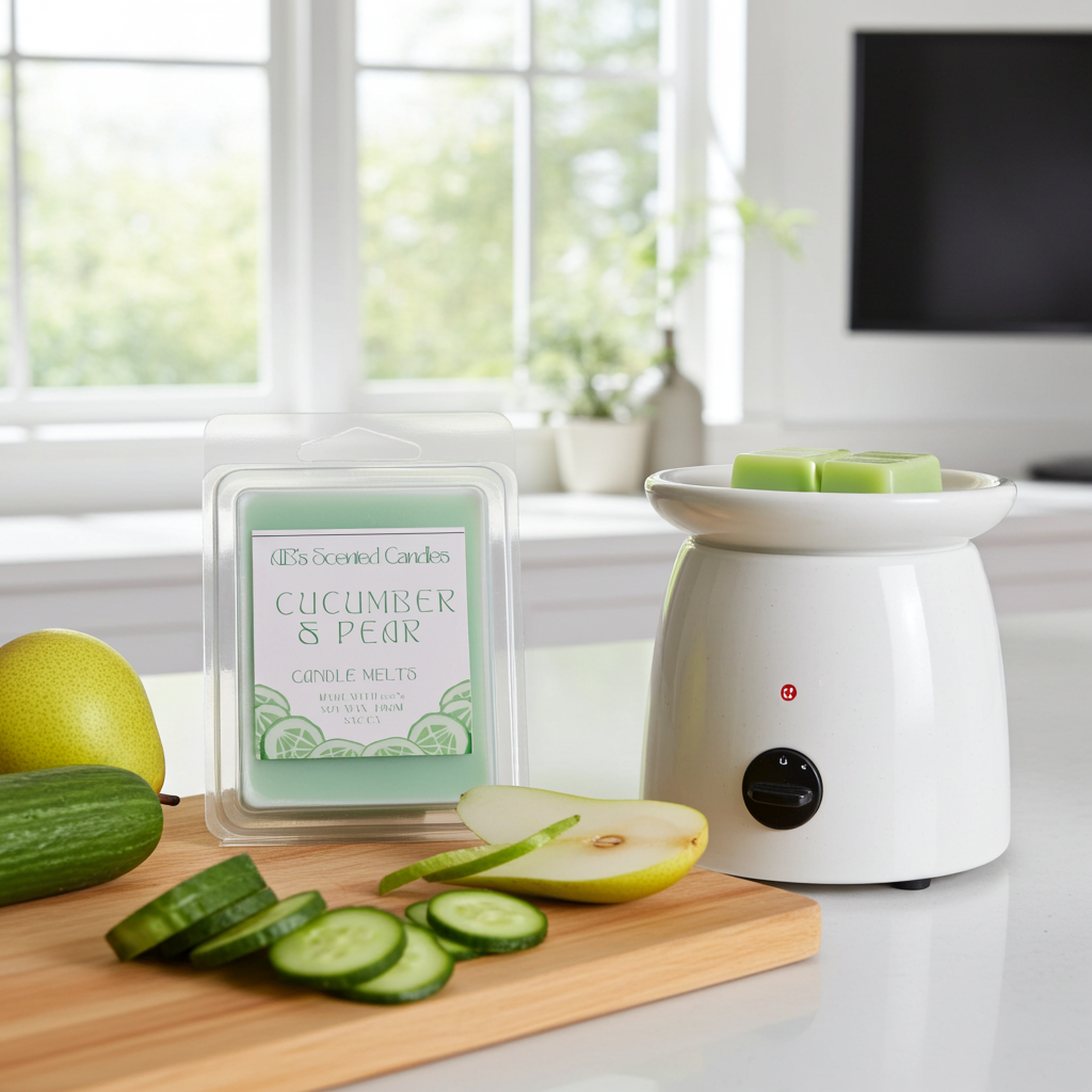 Cucumber & Pear wax melts