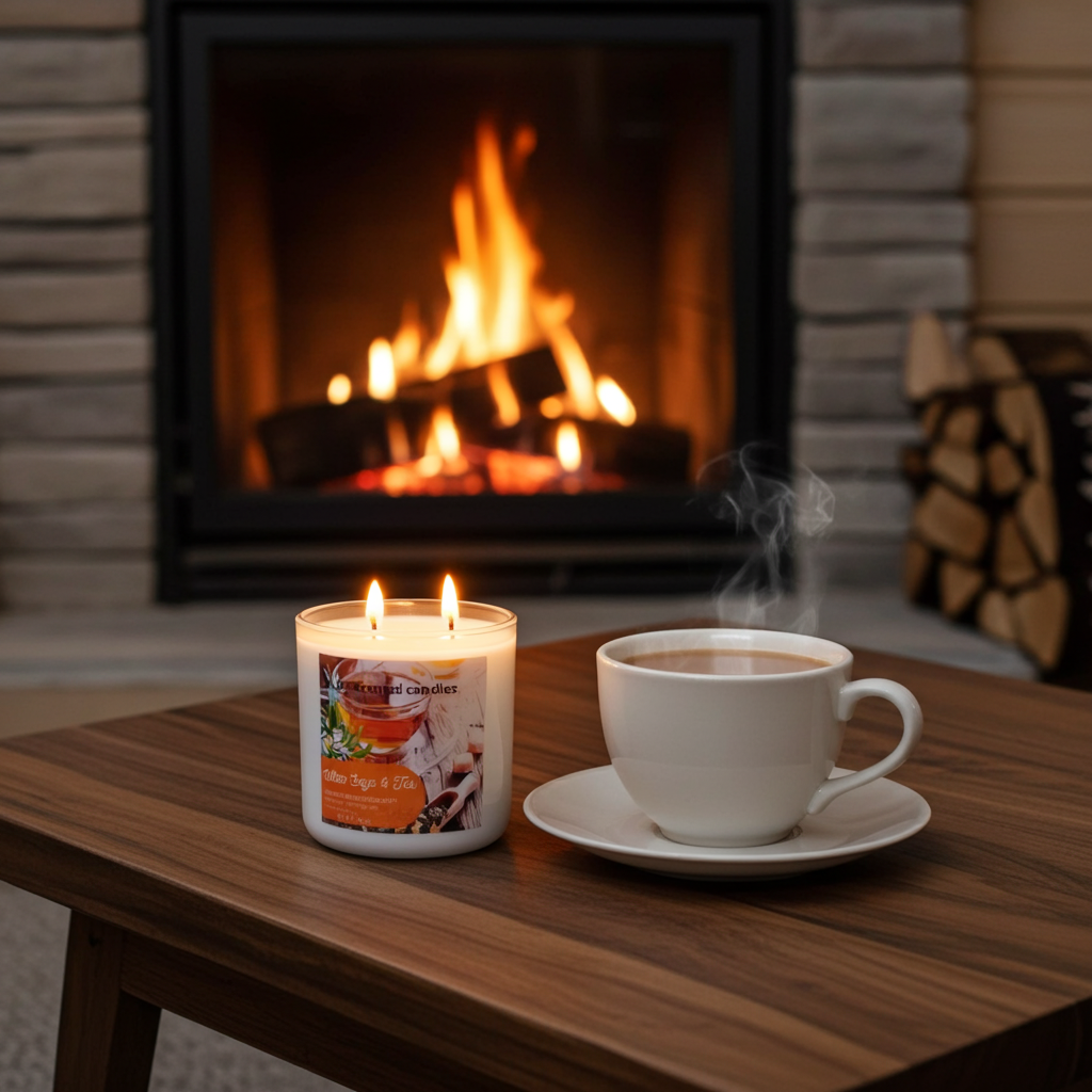 White Sage & Tea Scented Candles