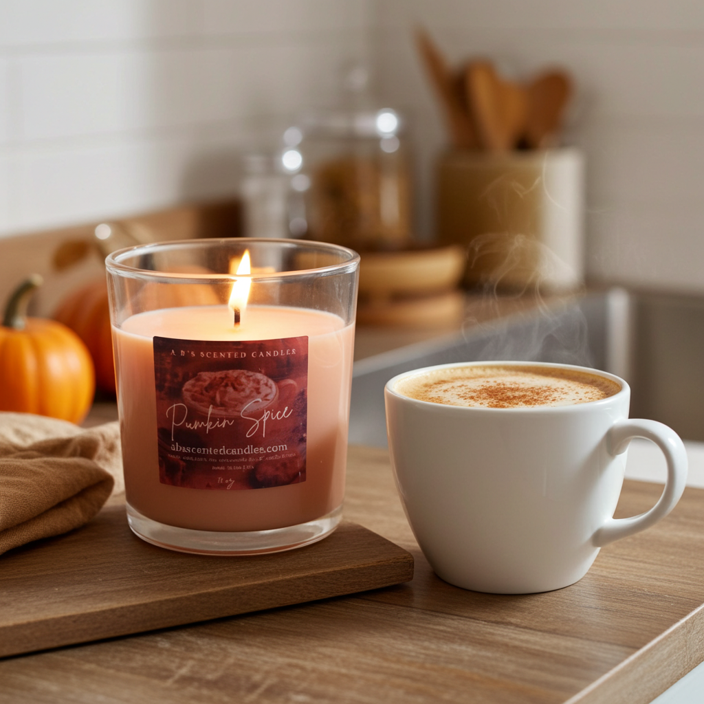 Pumpkin Spice Scented Candle