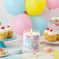 Blue Berry Cotton Candy Scented Candle
