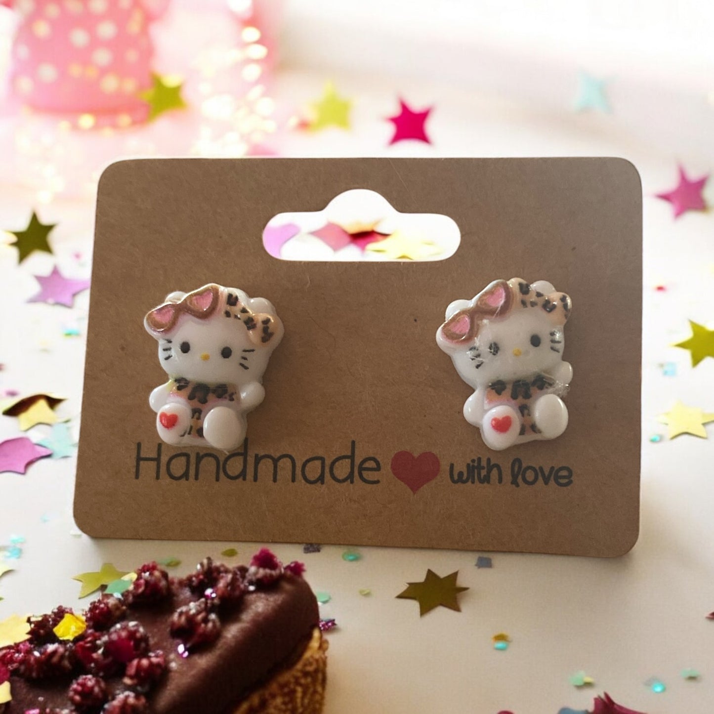 Hello Kitty Leopard print Erring