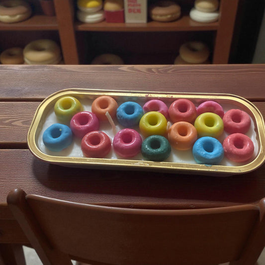 Fruity Loops Dessert Candle