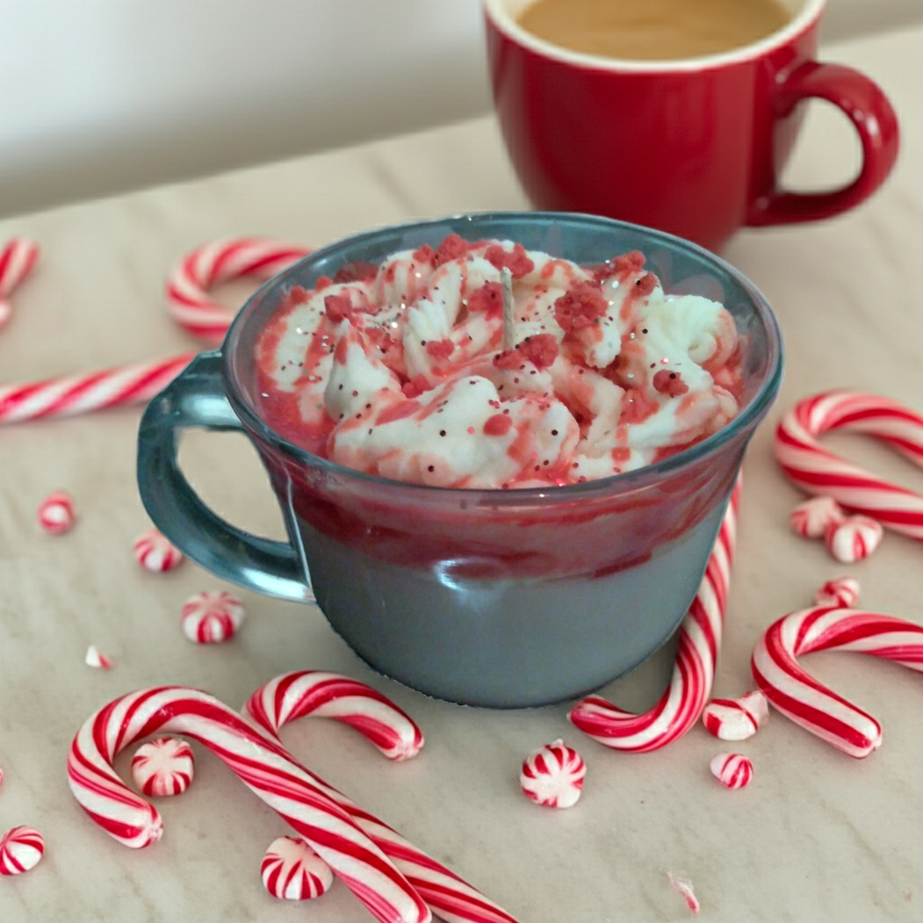 Sweet Peppermint 18 oz candle