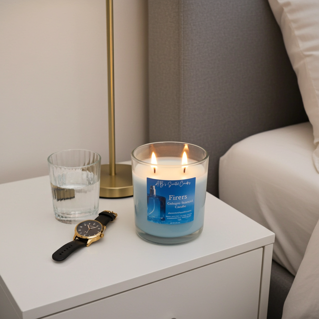 Firers Cologne  Candle