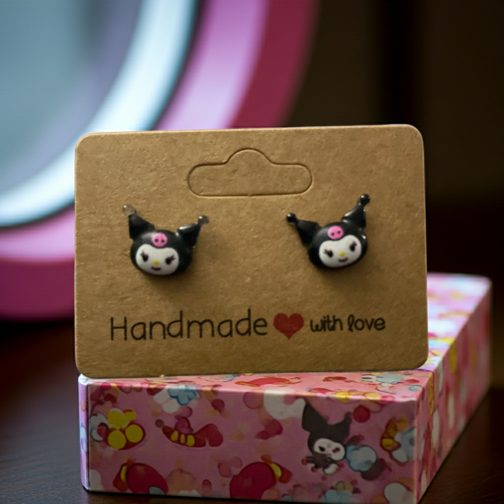 Kuromi Cartoon  Earring