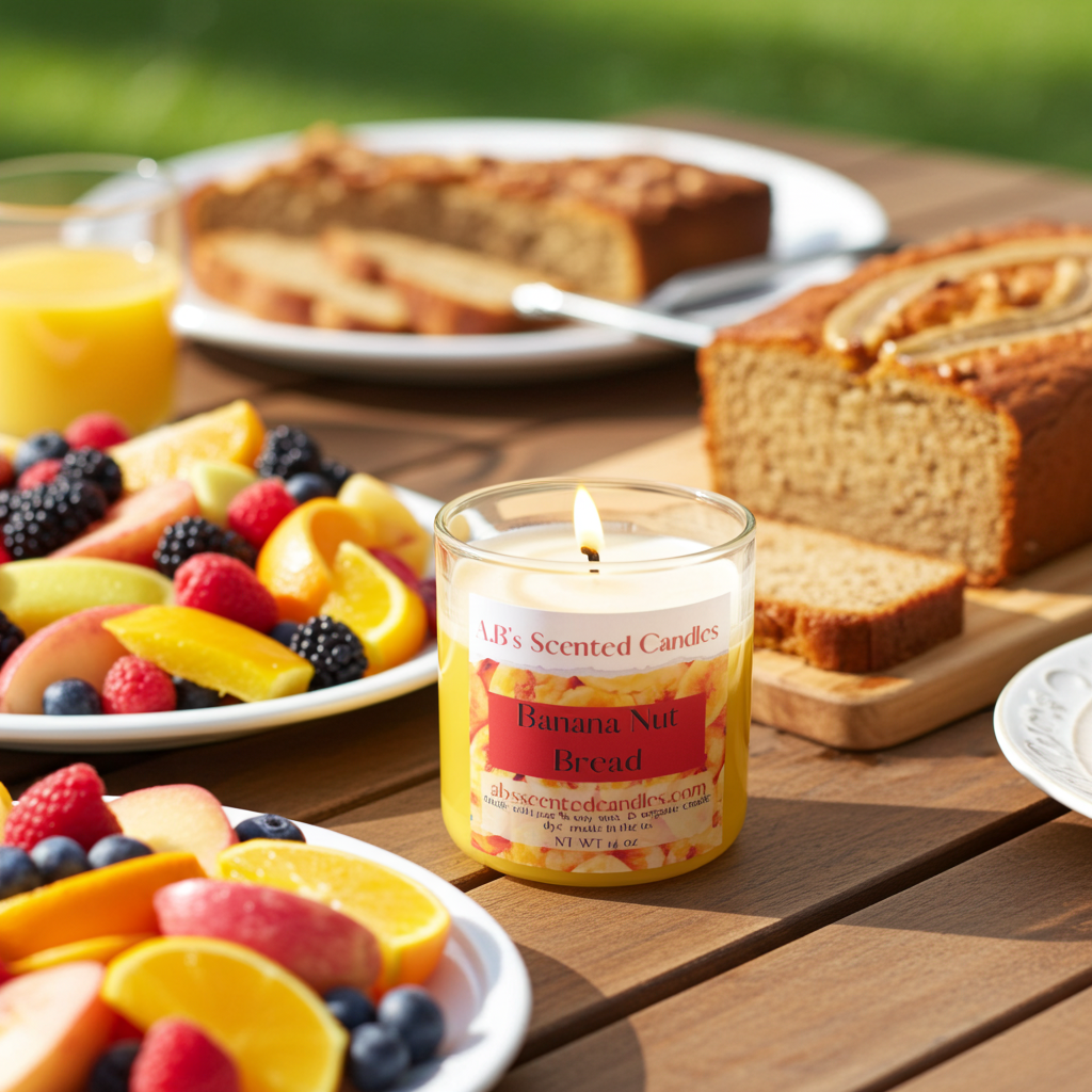 Banana Nut Bread Scented Candles