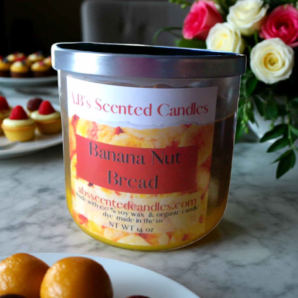 Banana Nut Bread Scented Candles