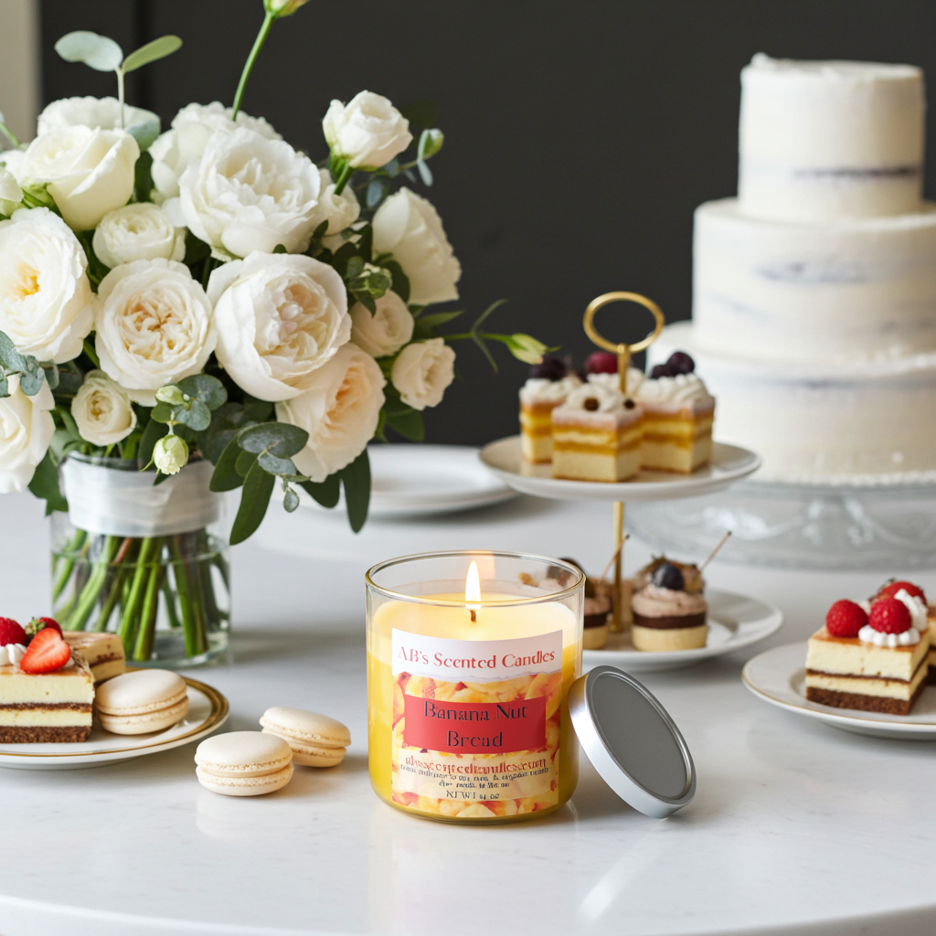 Banana Nut Bread Scented Candles