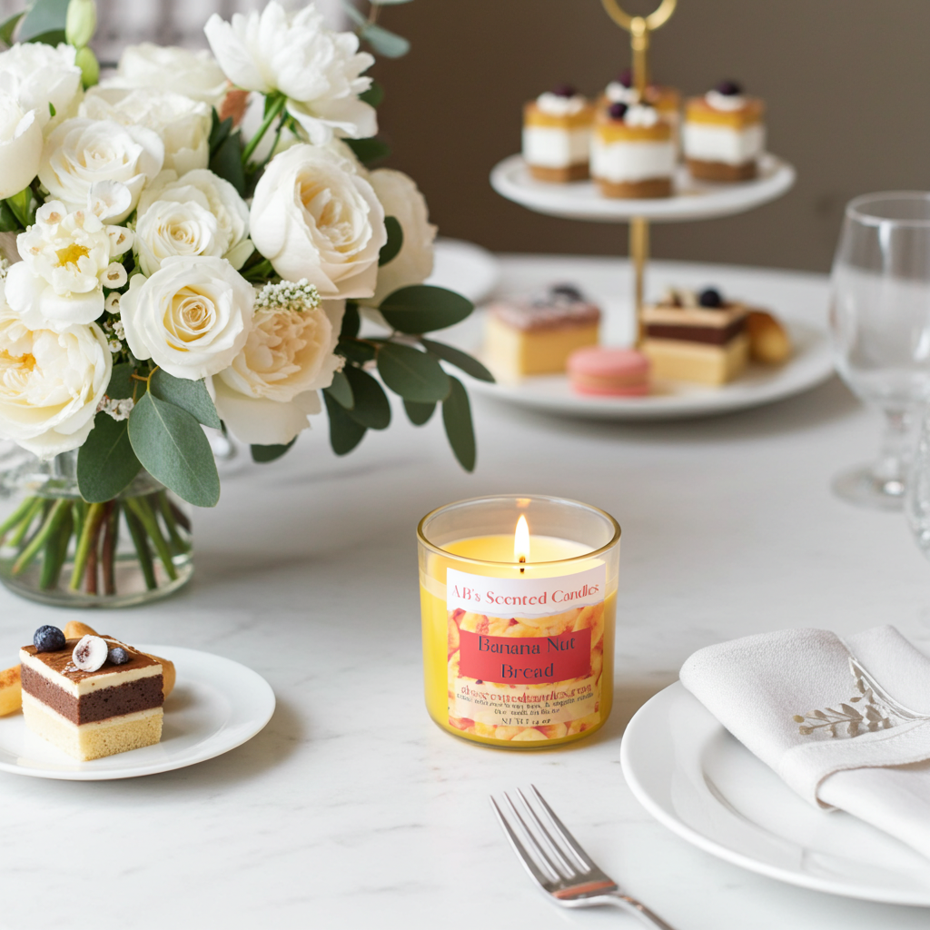 Banana Nut Bread Scented Candles