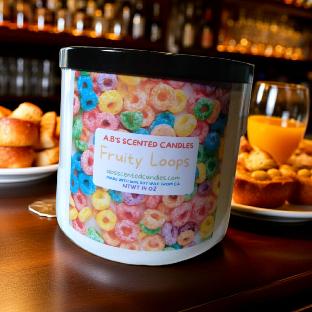 Fruity Loops Scented Candle