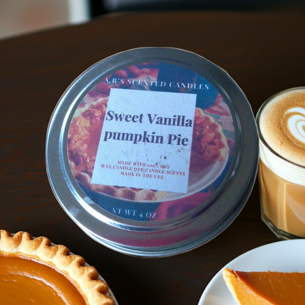 Sweet Vanilla Pumpkin Pie