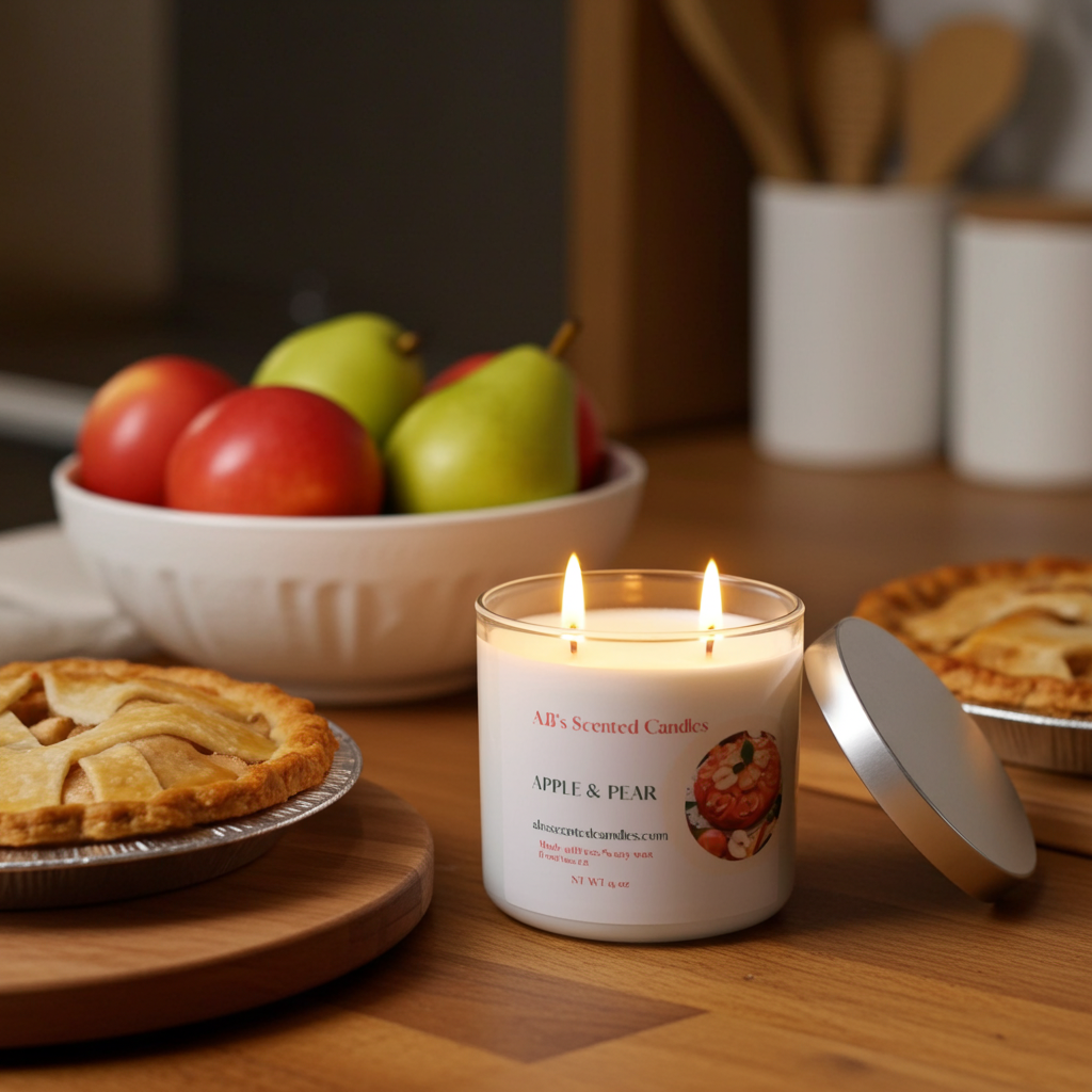 Apple & Pear Scented Candles