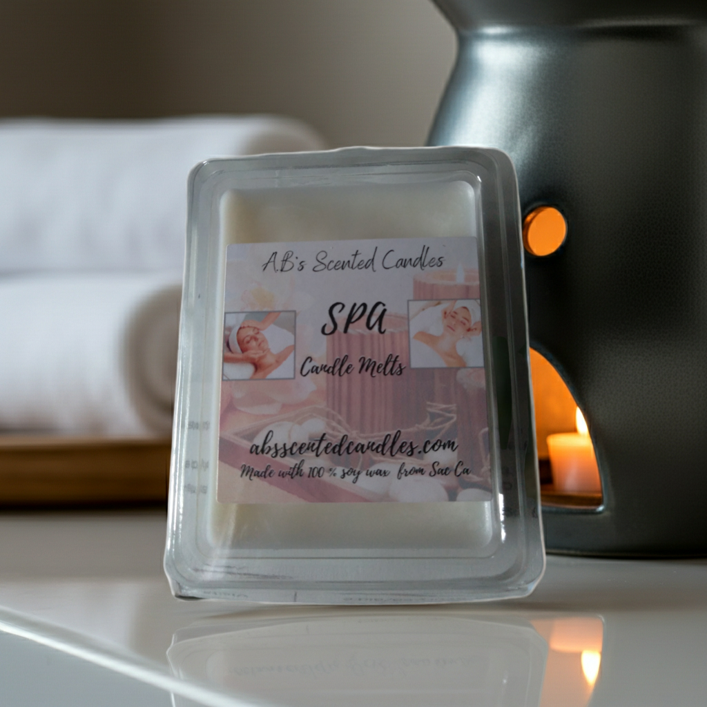 Spa candle melts