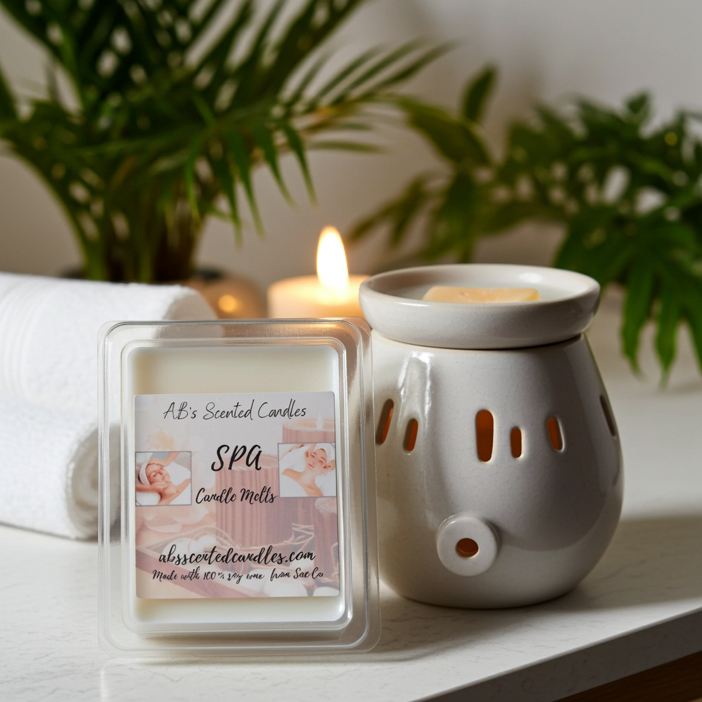 Spa candle melts