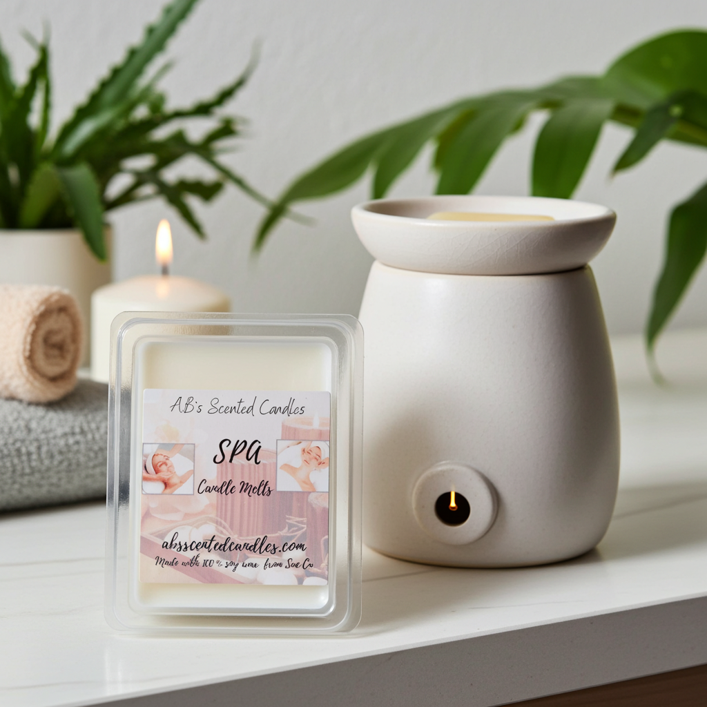 Spa candle melts