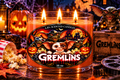 Gremlin Halloween Candle