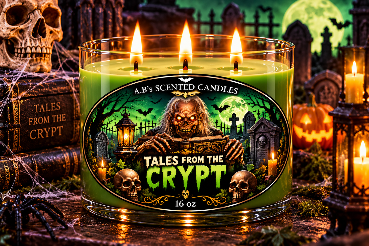 Tales from the crypt 3 wick candle