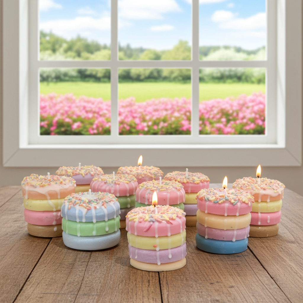Donuts Scented candles