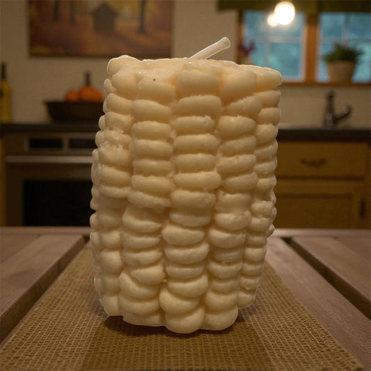 Corn on the cob scented candles
