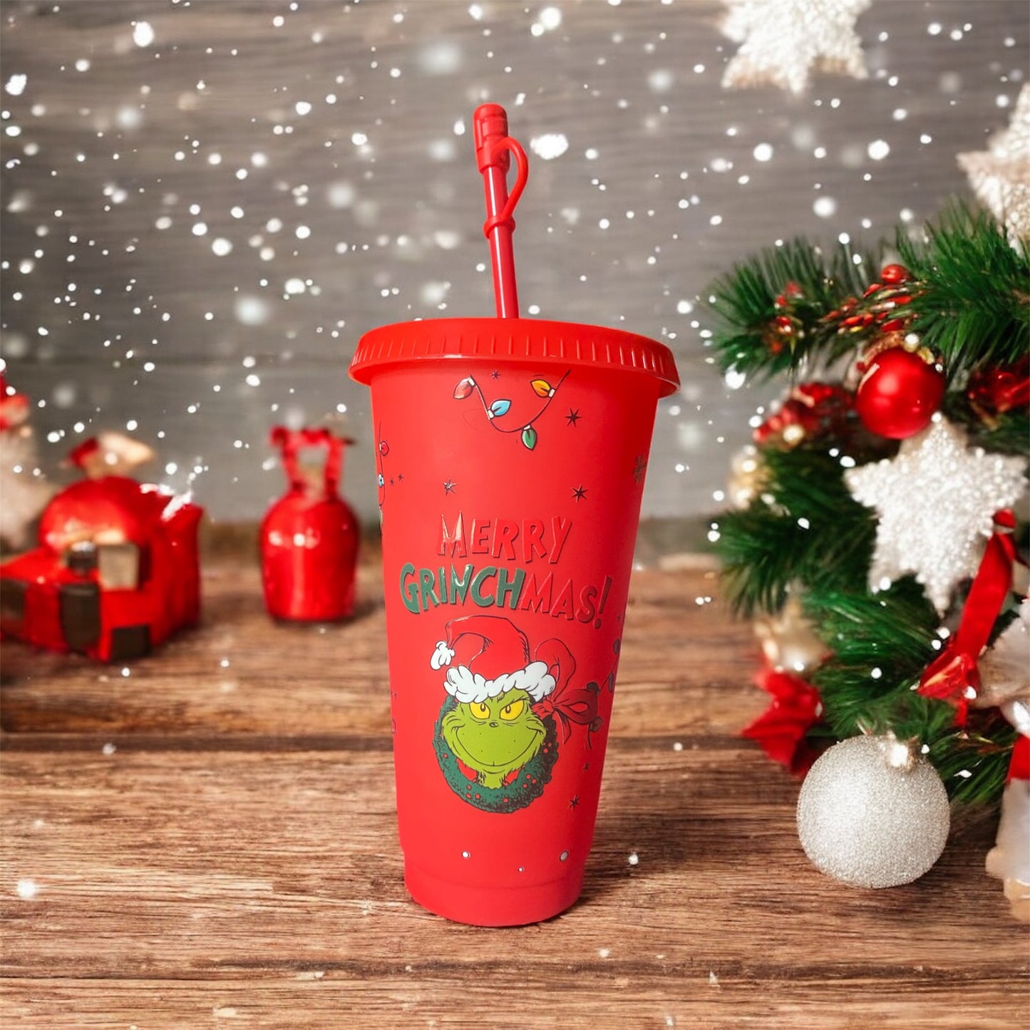 Grinch Christmas 20 oz Tumblers