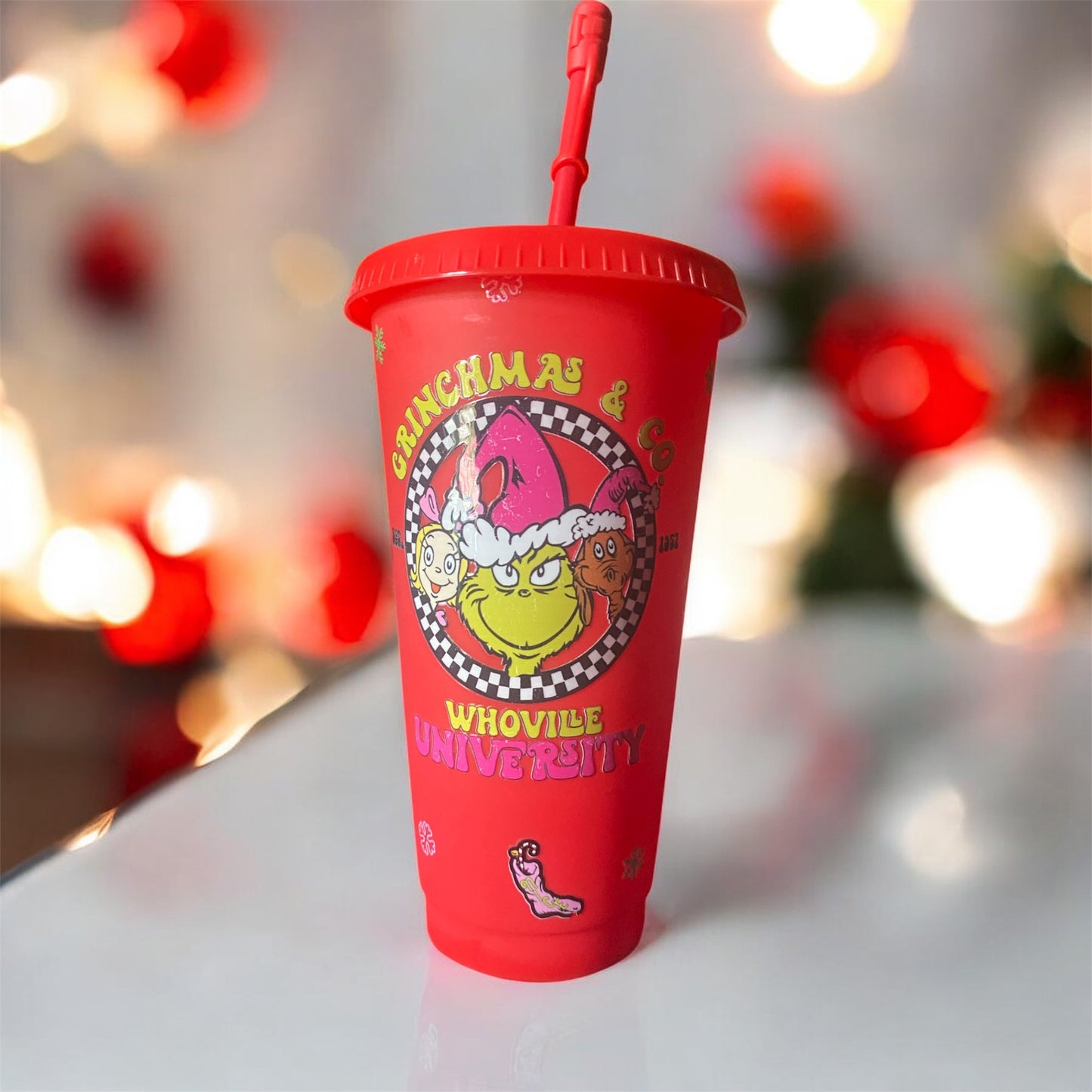 Grinch Christmas 20 oz Tumblers