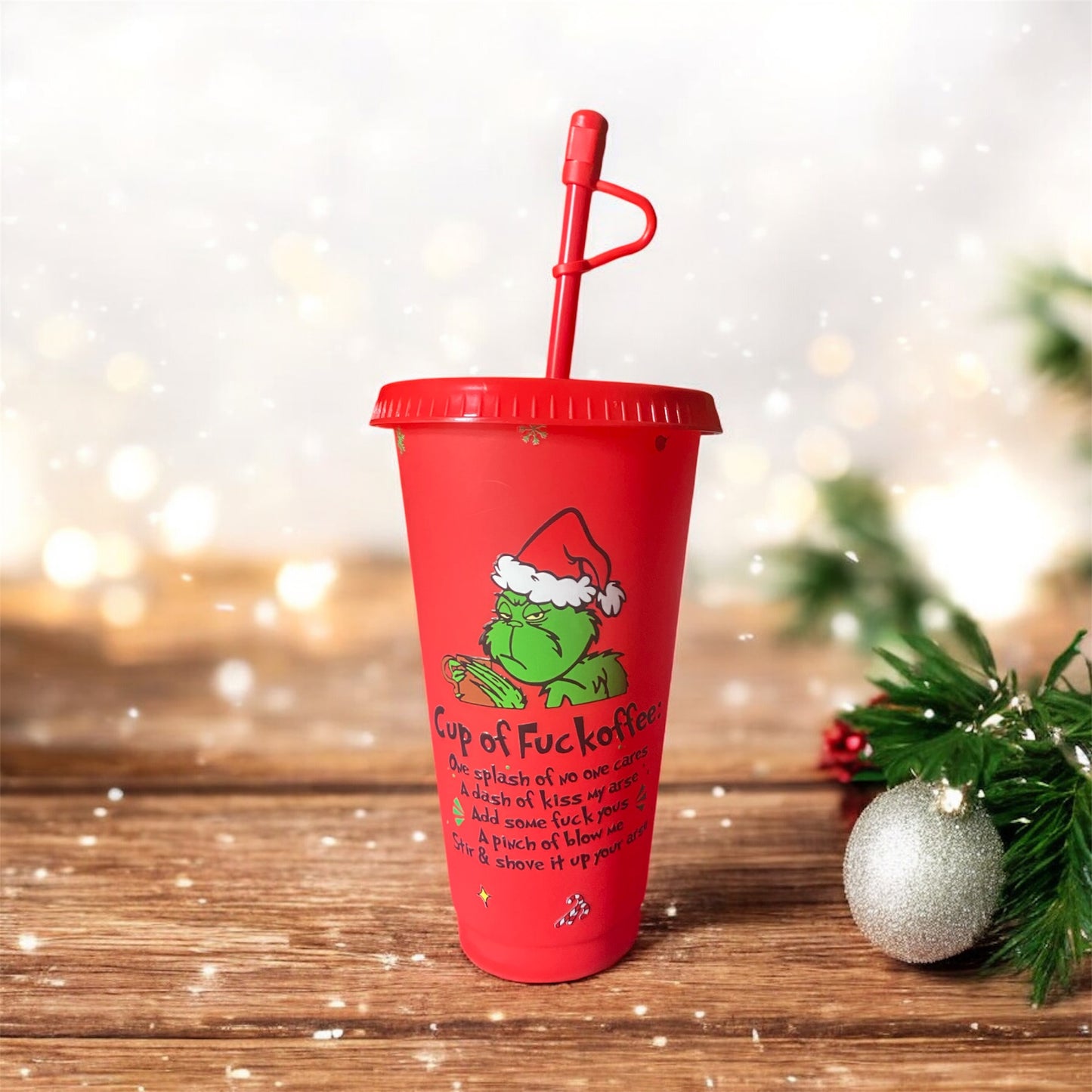 Grinch Christmas 20 oz Tumblers