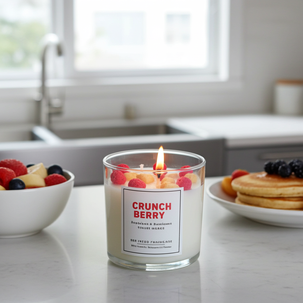 crunch Berries Cereal Scented candle