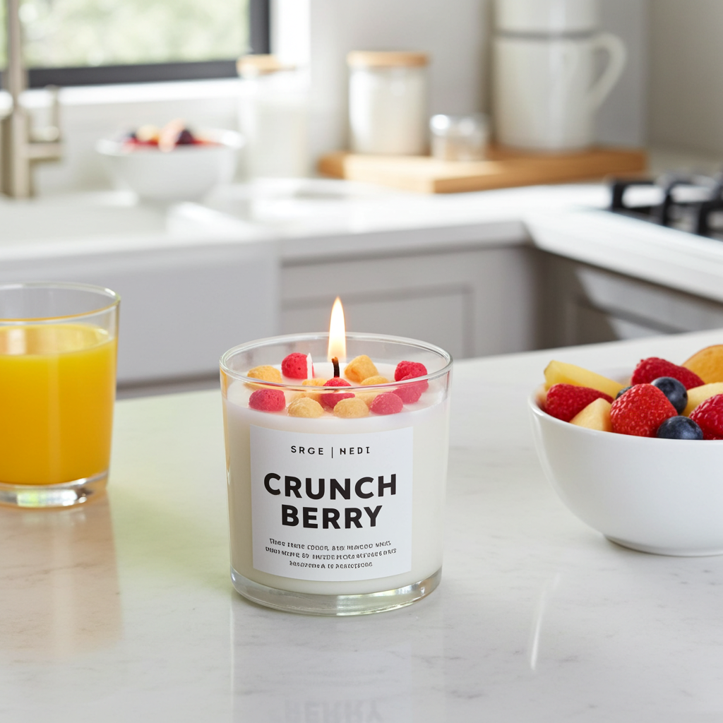 crunch Berries Cereal Scented candle