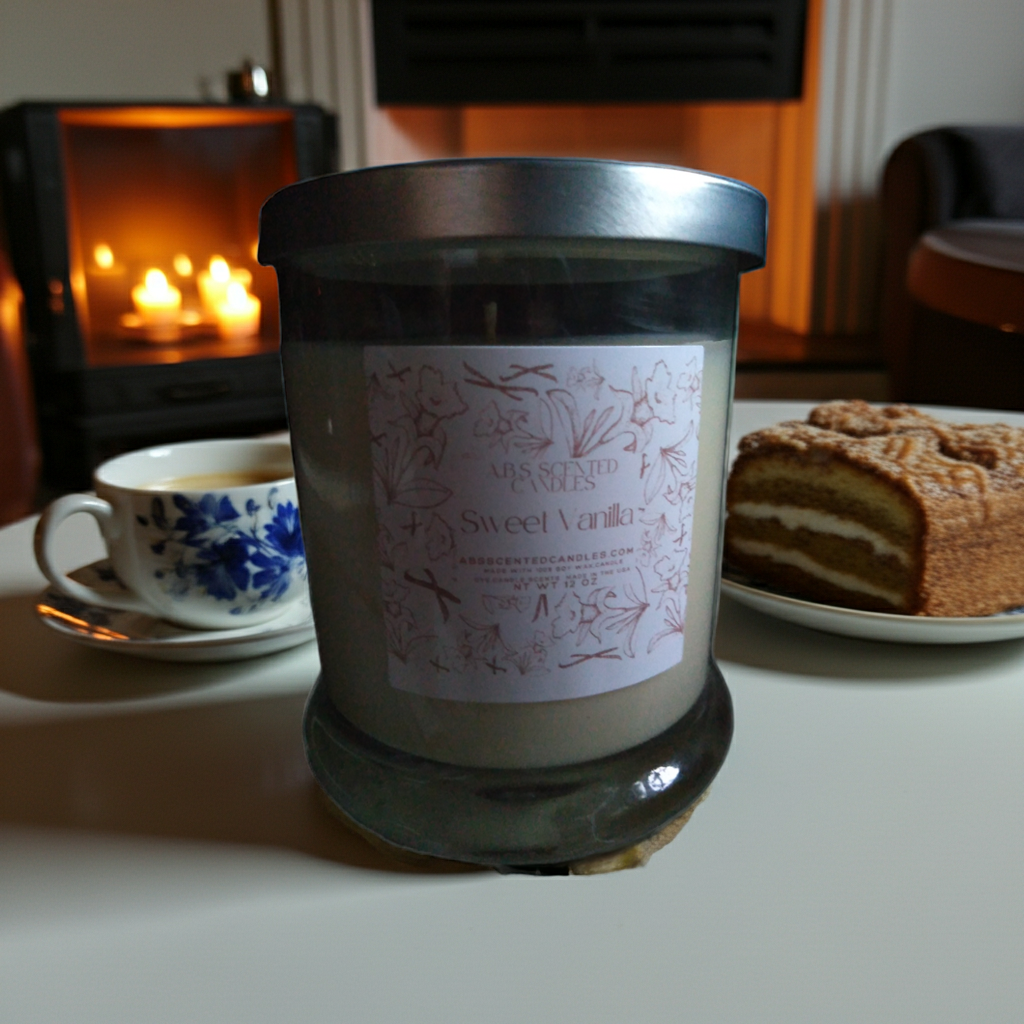 Sweet Vanilla Scented Candles
