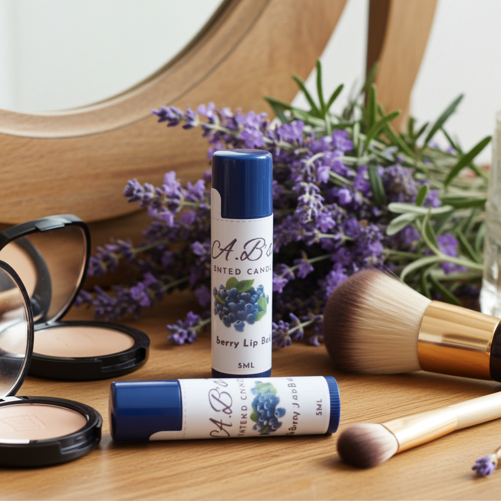 Blueberry Scented Lip Balm